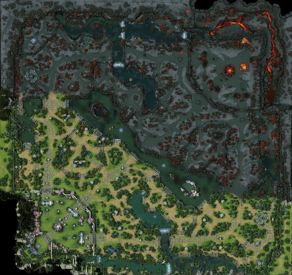 Dota 2 Map