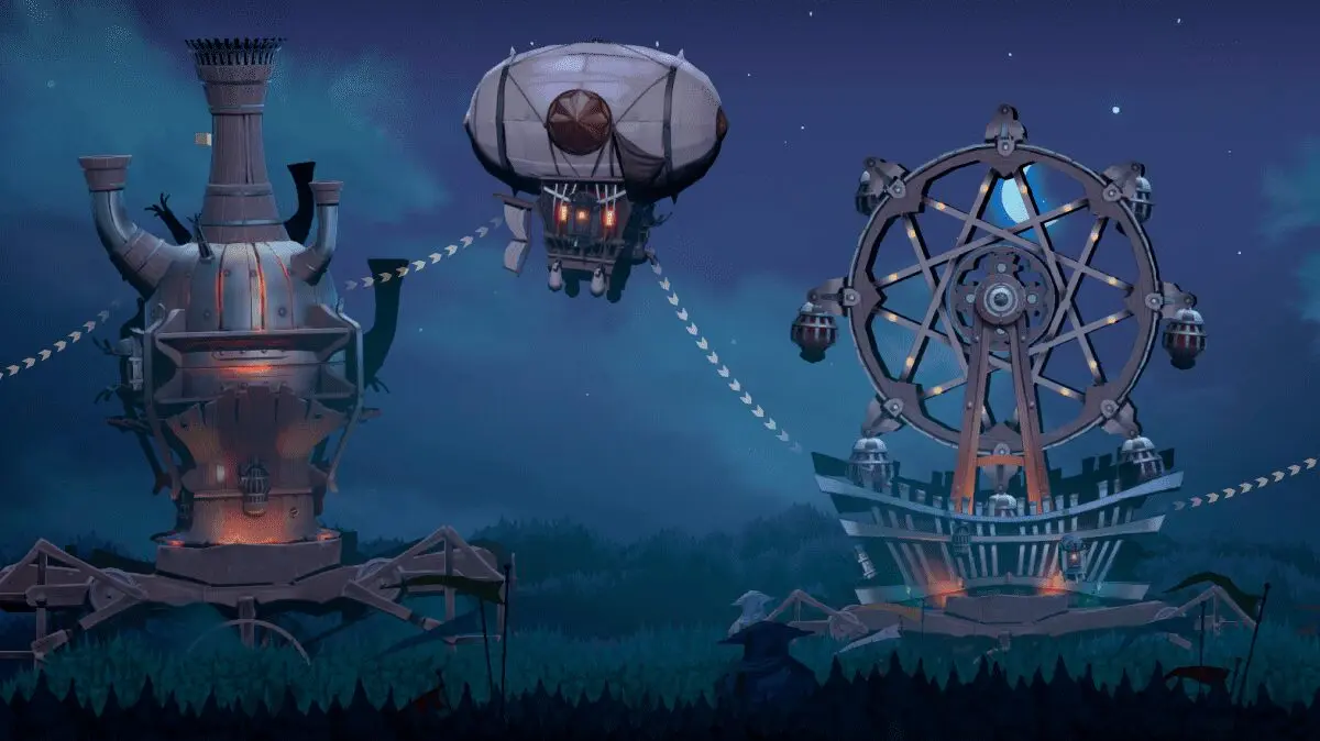 An image related to the “Dark Carnival” event in Dota 2
