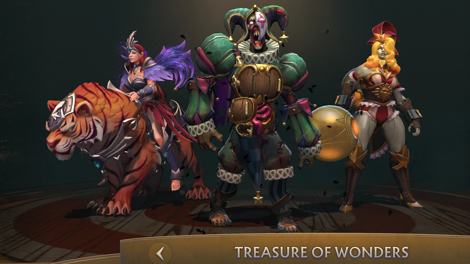 Poster for the “Treasure of Wonders” loot box from Dota 2