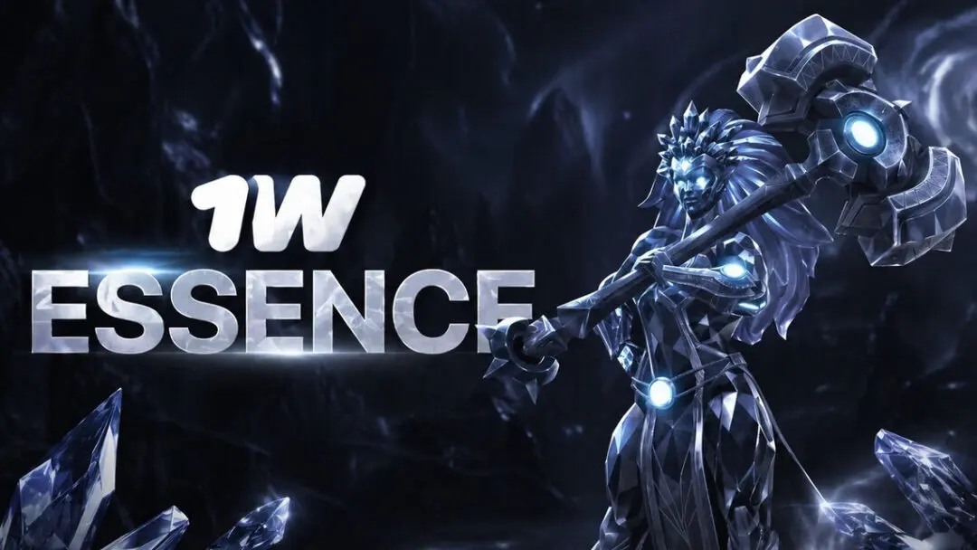 The official logo of the 1win Essence tournament series.