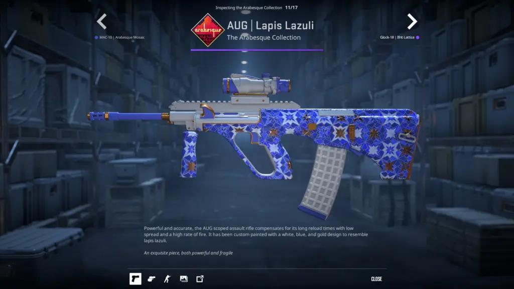 AUG | Lapis Lazuli
