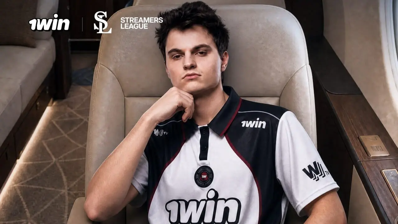 Team Stariy Bog's announcement for the 1win Streamer League.