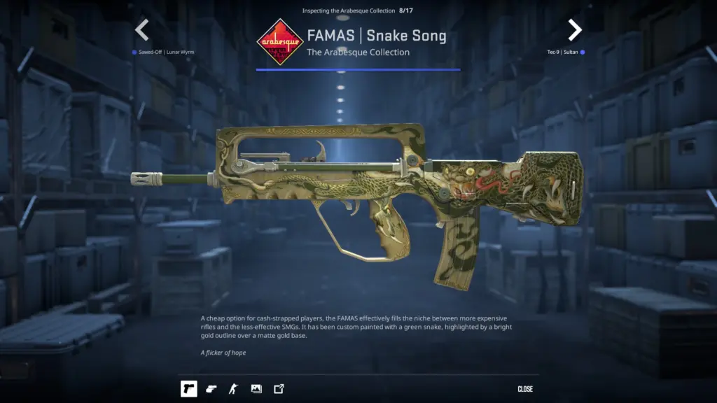 FAMAS | Snake Song