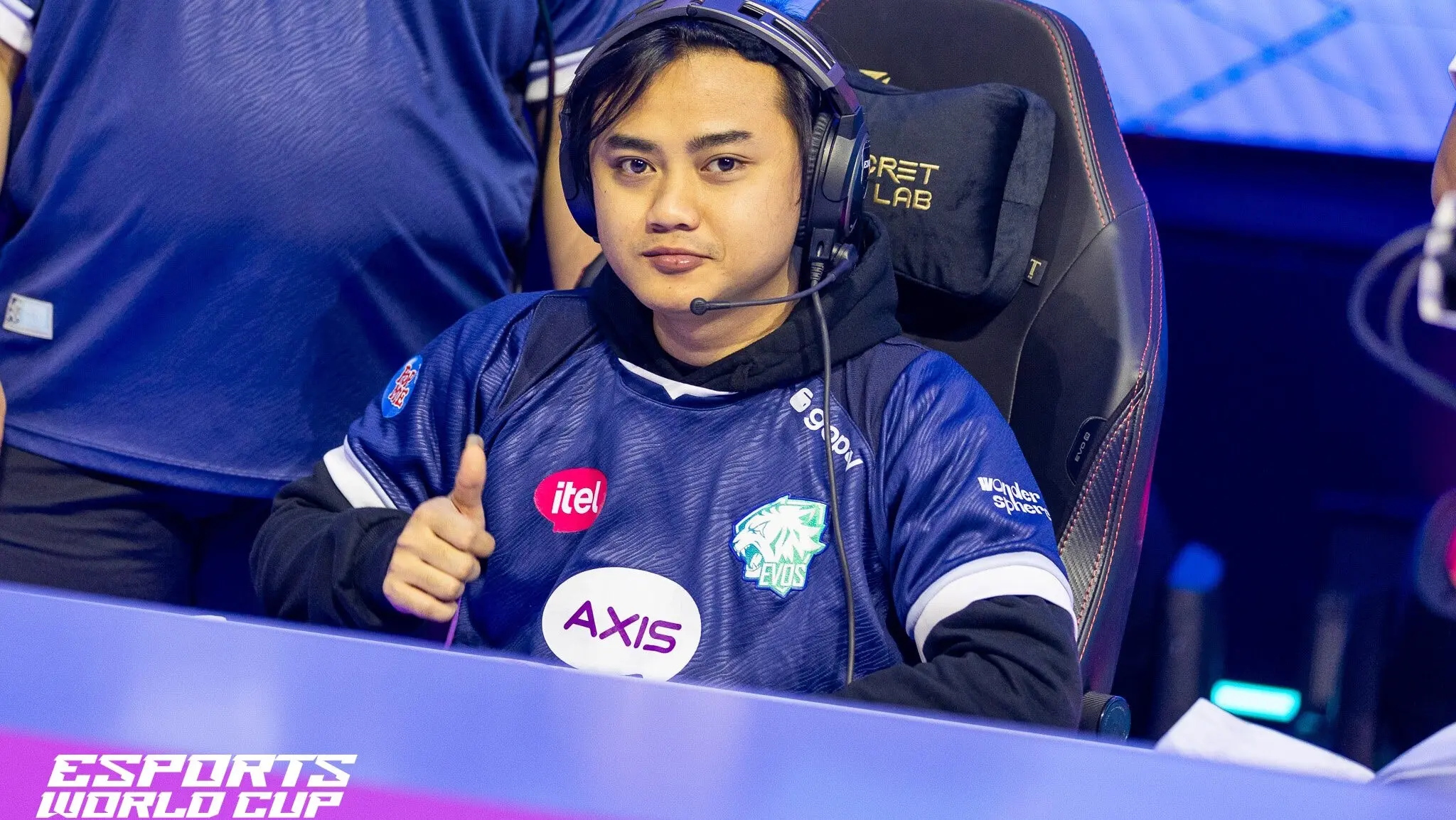 Team Vamos mid laner Adriansya “Claw Kun” Lesmana.