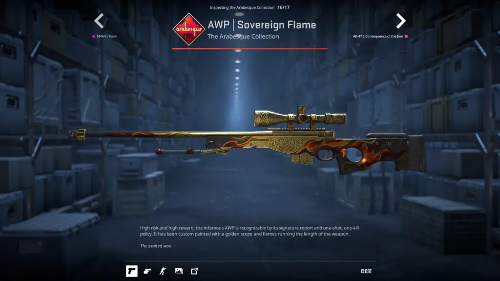 AWP | Sovereign Flame
