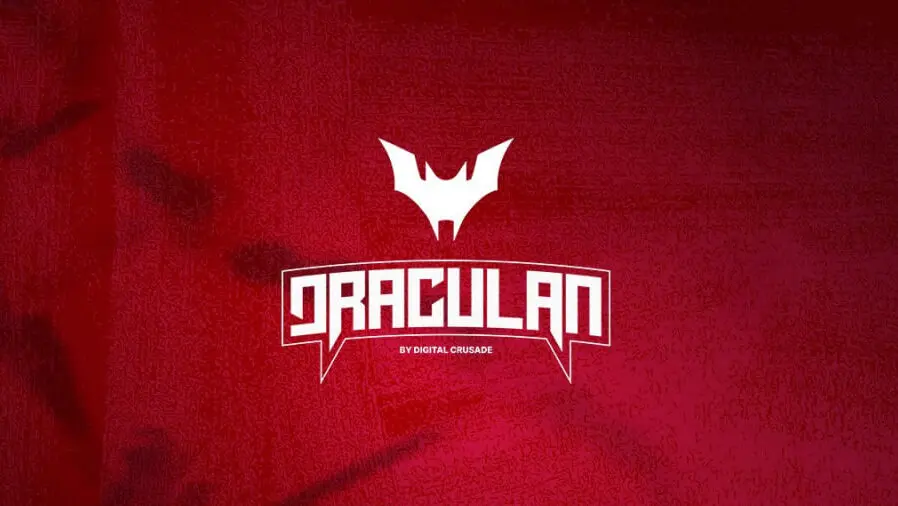 Logo for the DraculaN Counter-Strike 2 tournament series.