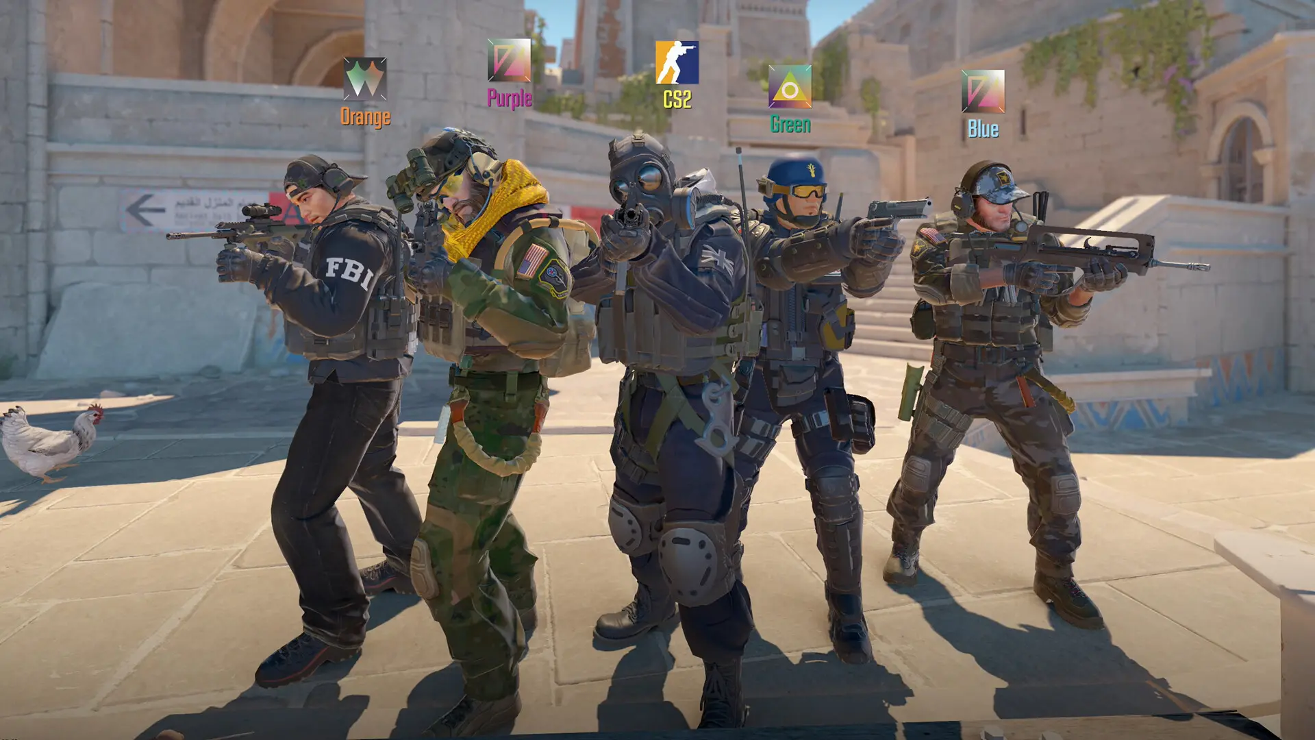 Agents from Counter-Strike 2