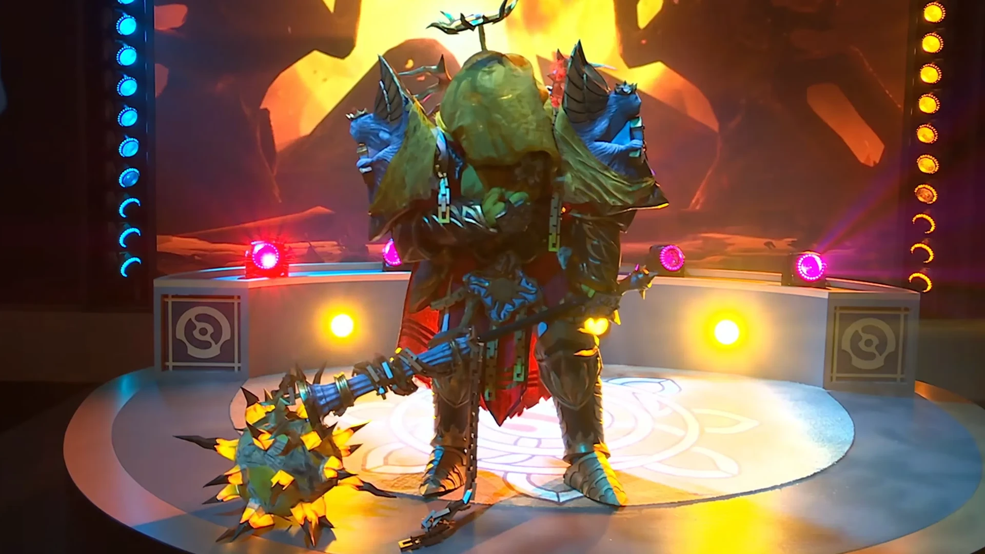 Omniknight cosplay at The International 2026