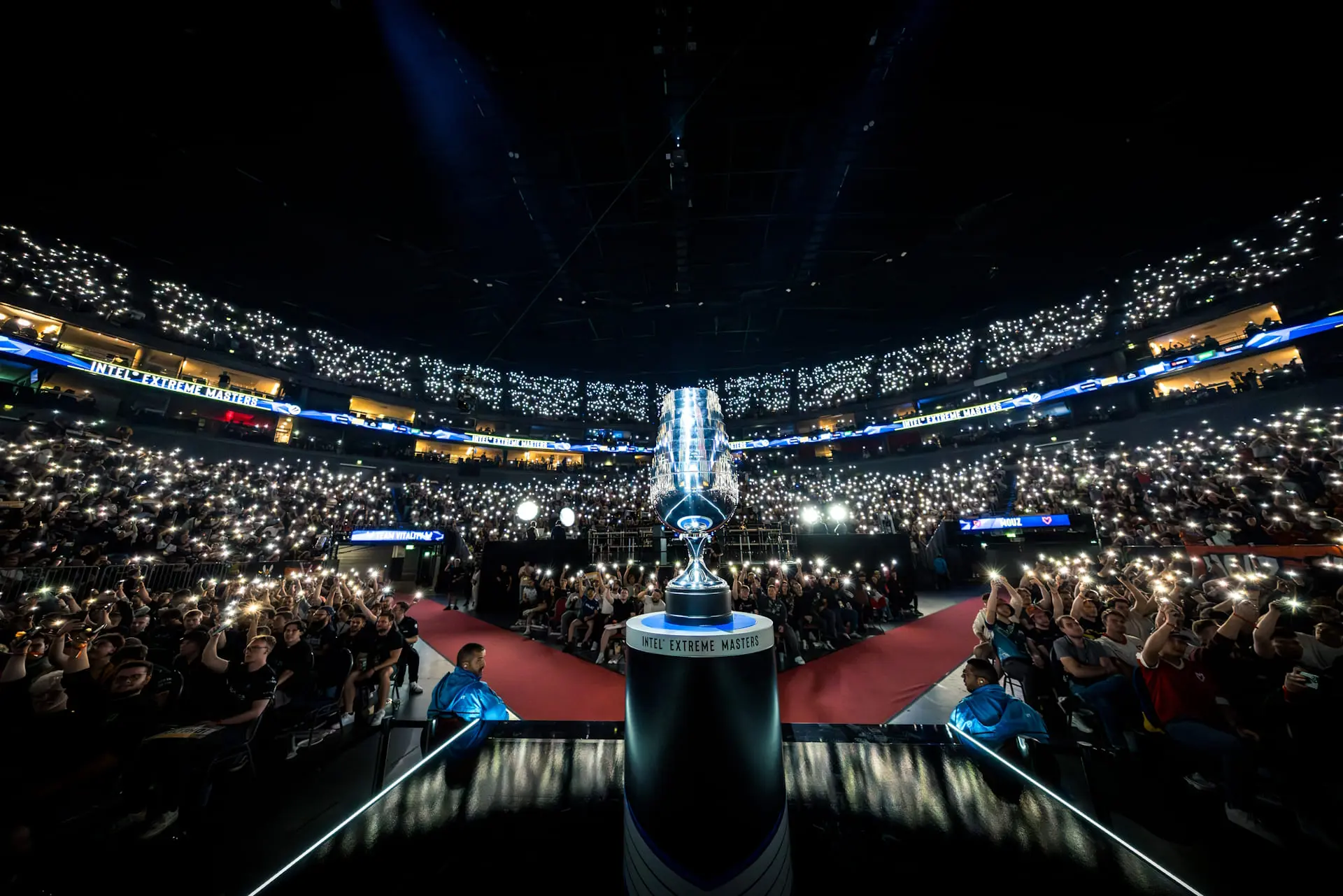 Photo of the IEM arena by ESL