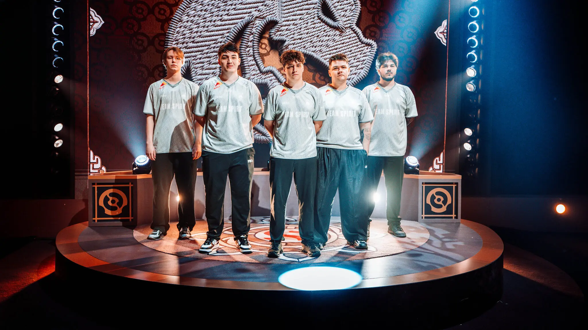 A photo of Team Spirit at The International 2026.
