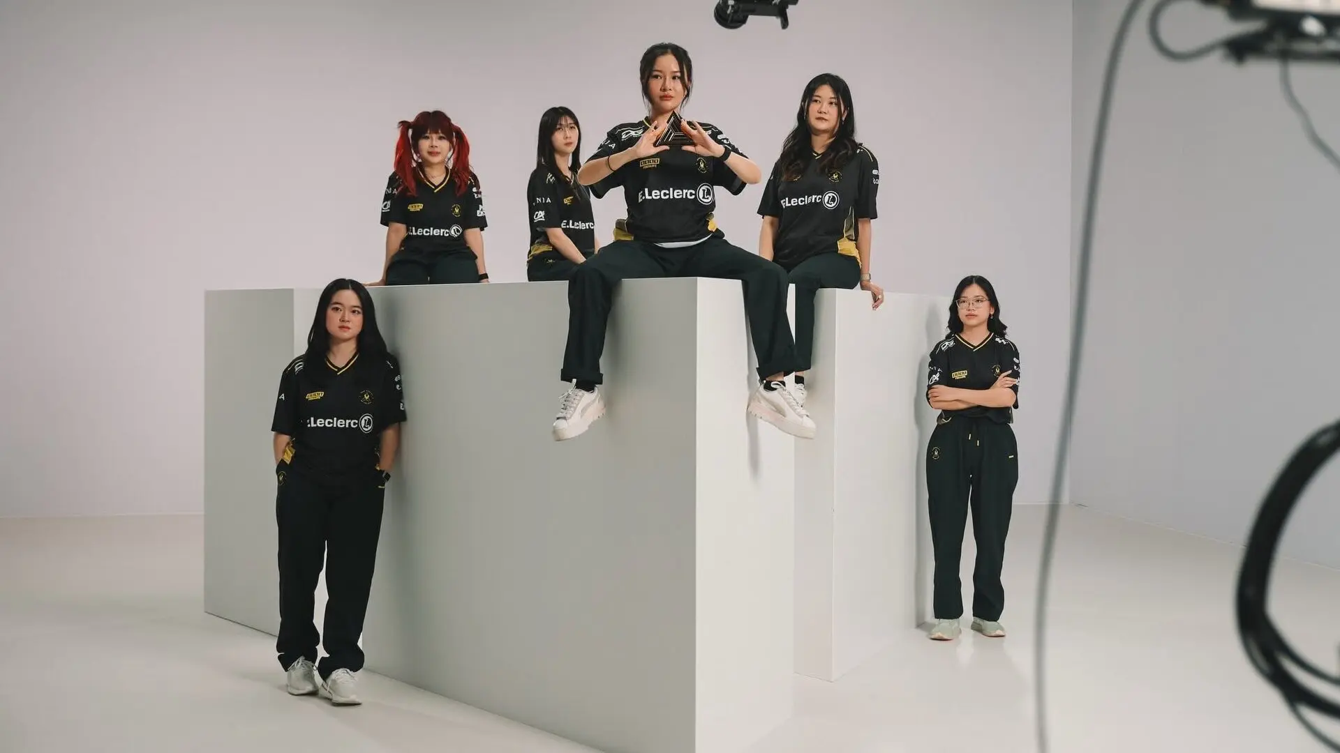Players on Team Vitality’s women’s roster