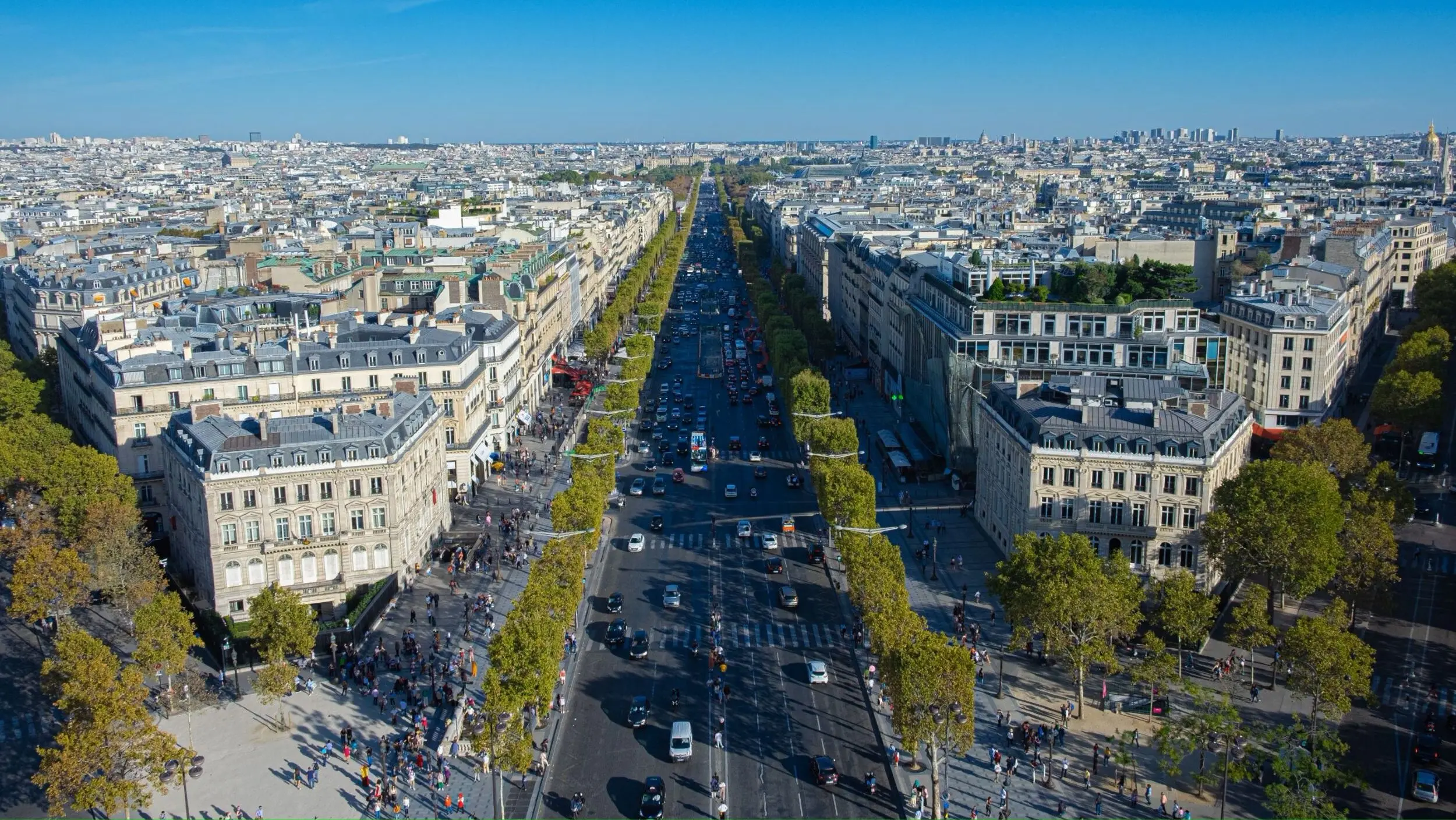 Photo of the Champs-Élysées