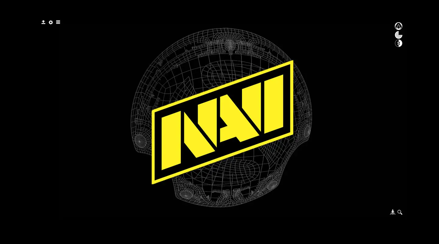 The Natus Vincere logo.