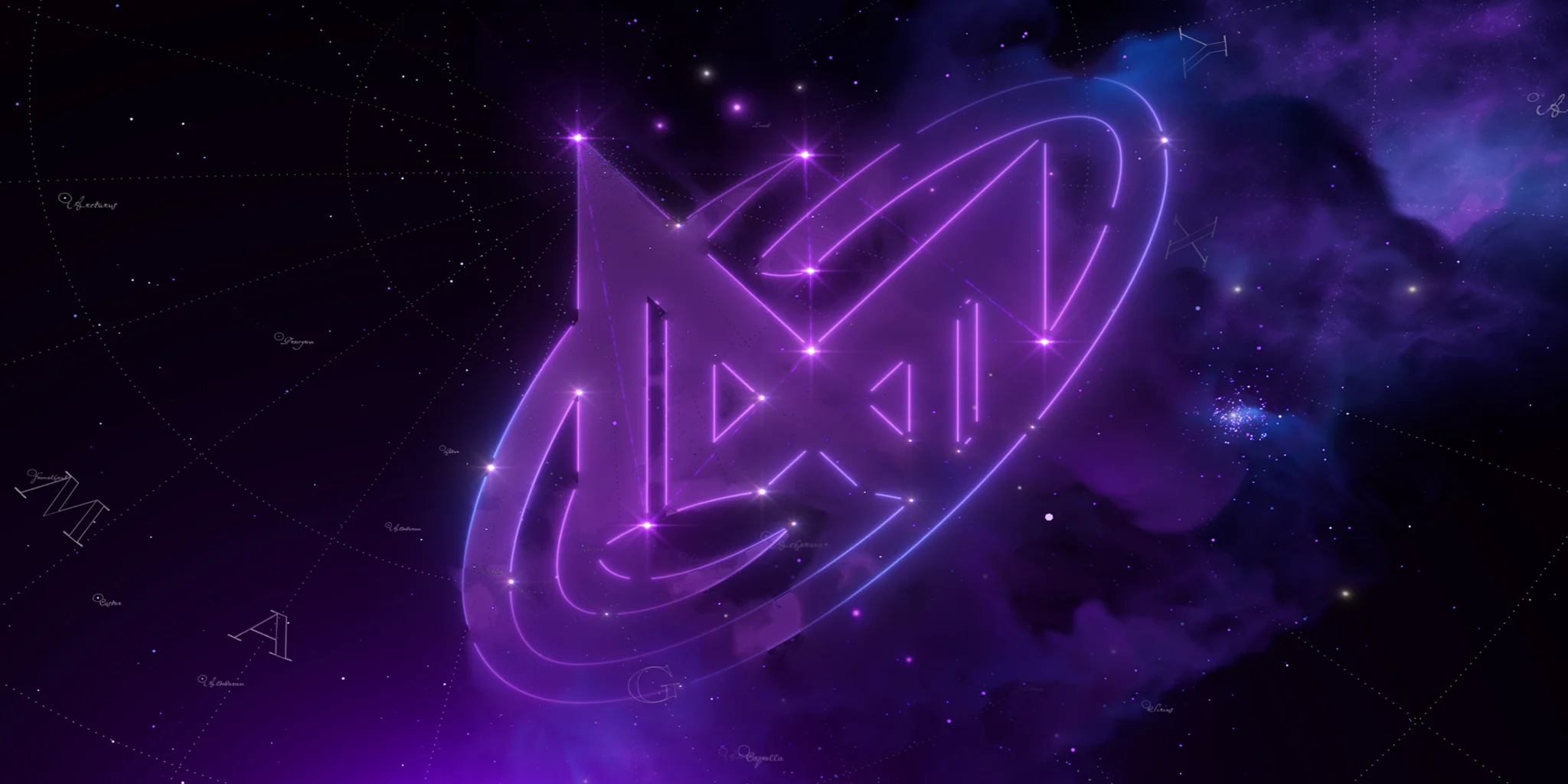 The Nigma Galaxy logo from The International 2025.