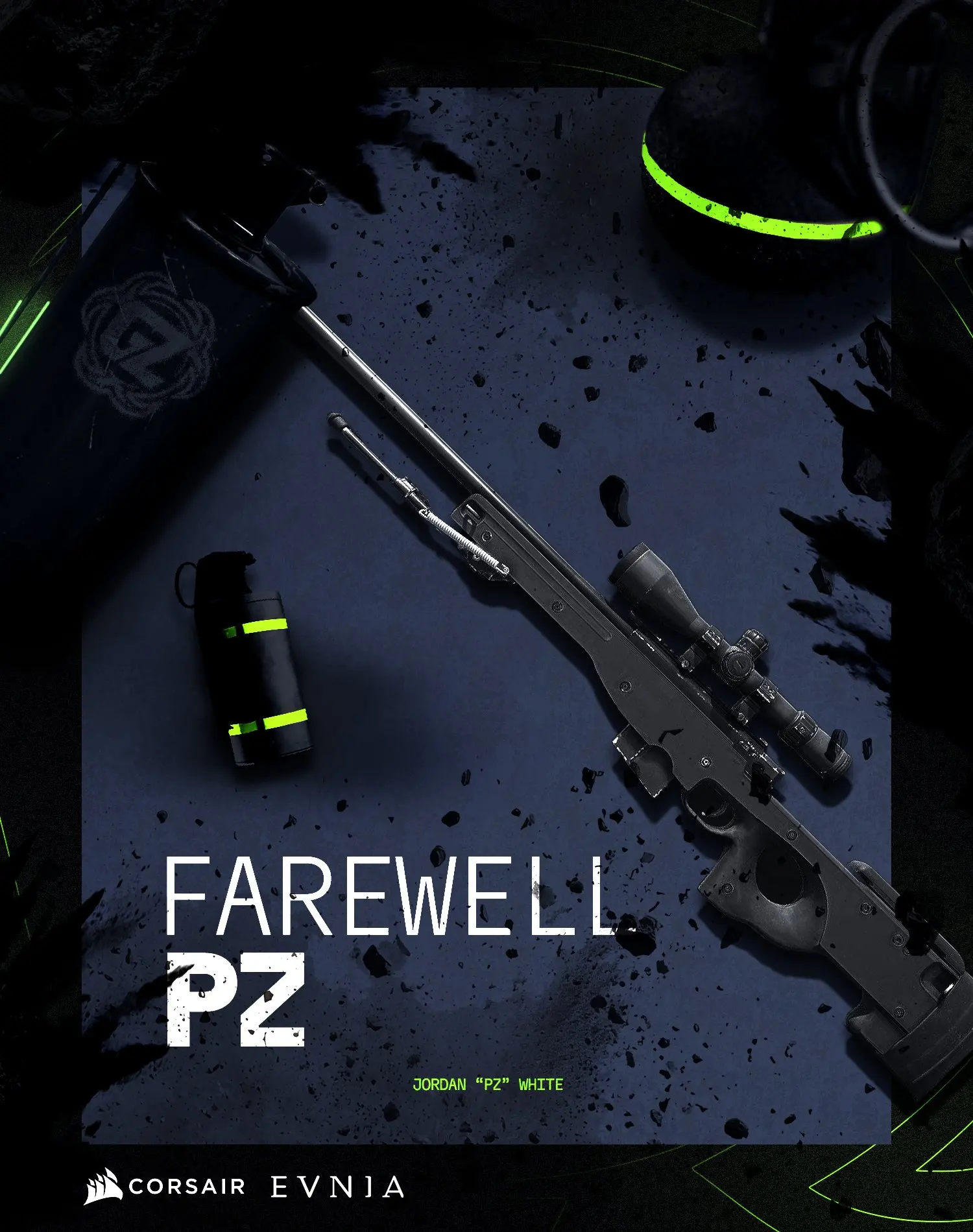 A farewell graphic featuring pz from Ground Zero Gaming