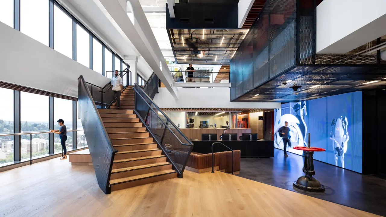 Photo of the Valve office