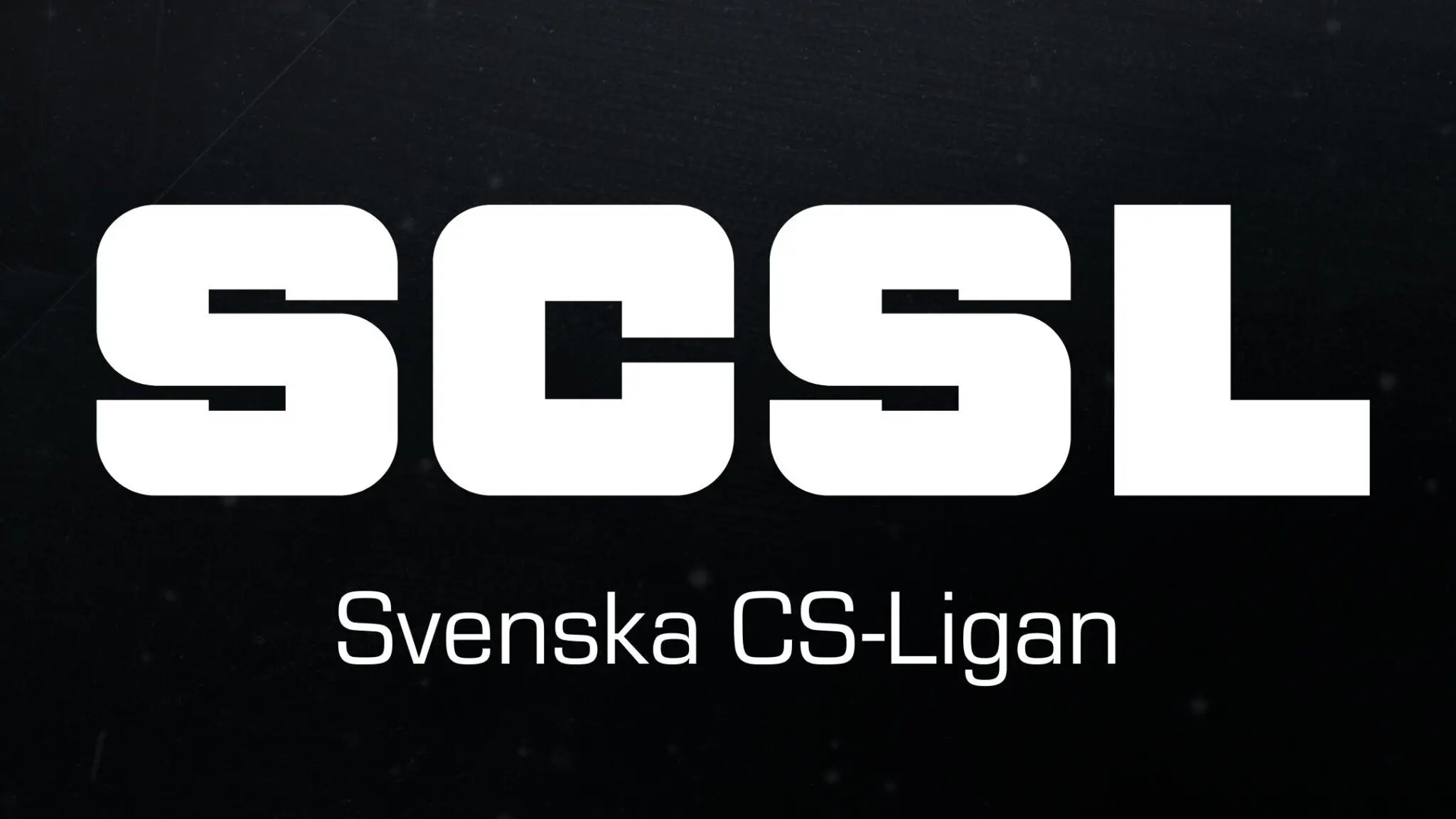 Svenska CS-Ligan 2026 logo