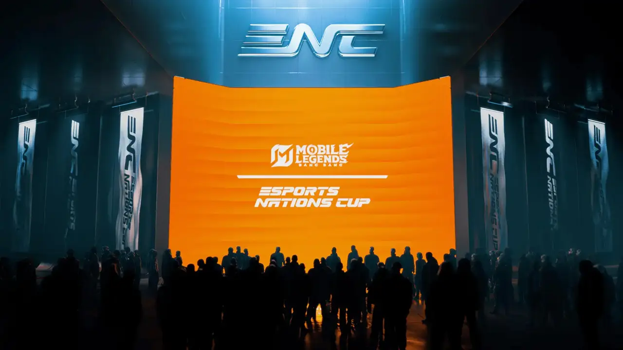 MLBB graphics at the Esports Nations Cup