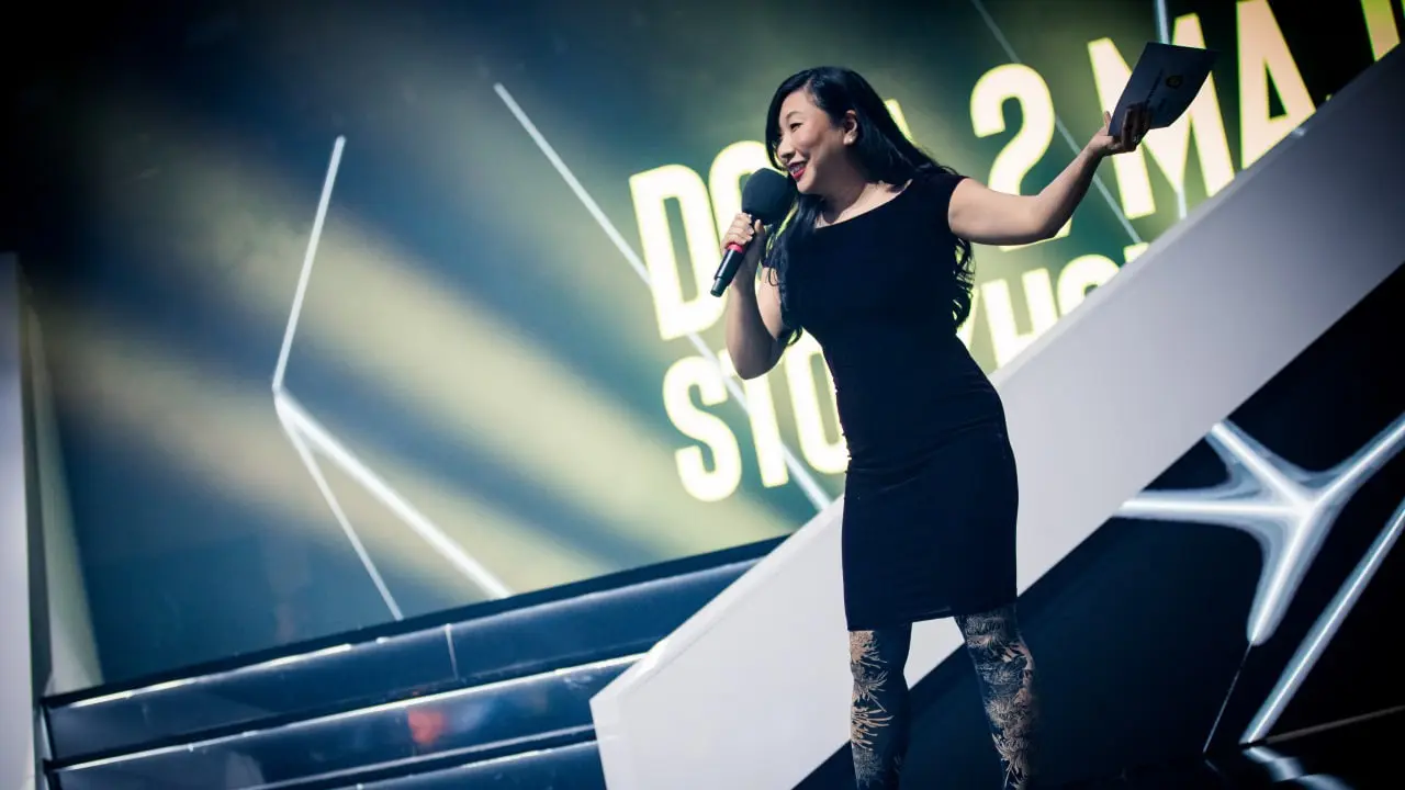 Photo of Moxxi at ESL One Stockholm 2022