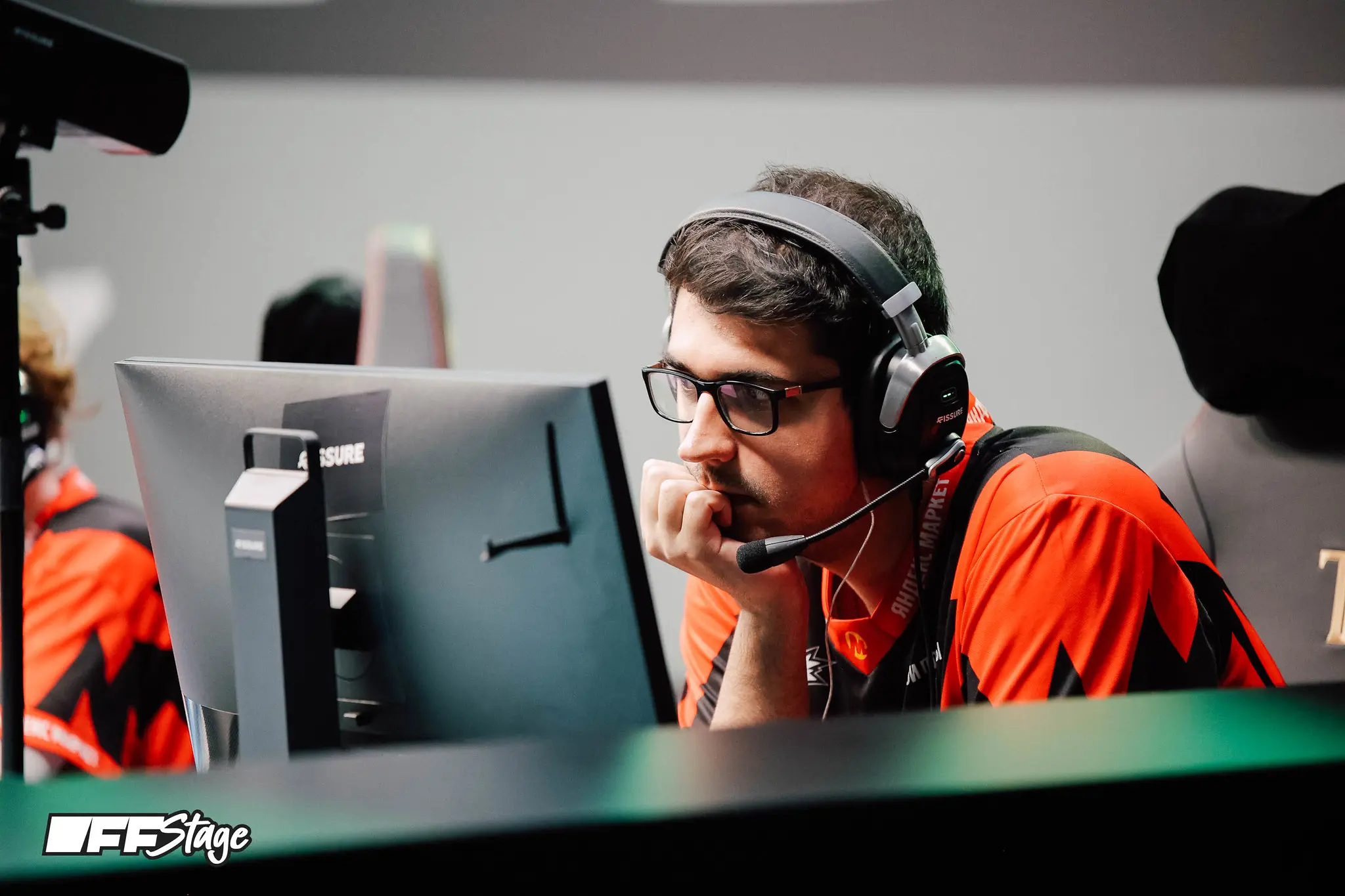 Saksa on stage at the FISSURE PLAYGROUND 2 playoffs — DOTA.