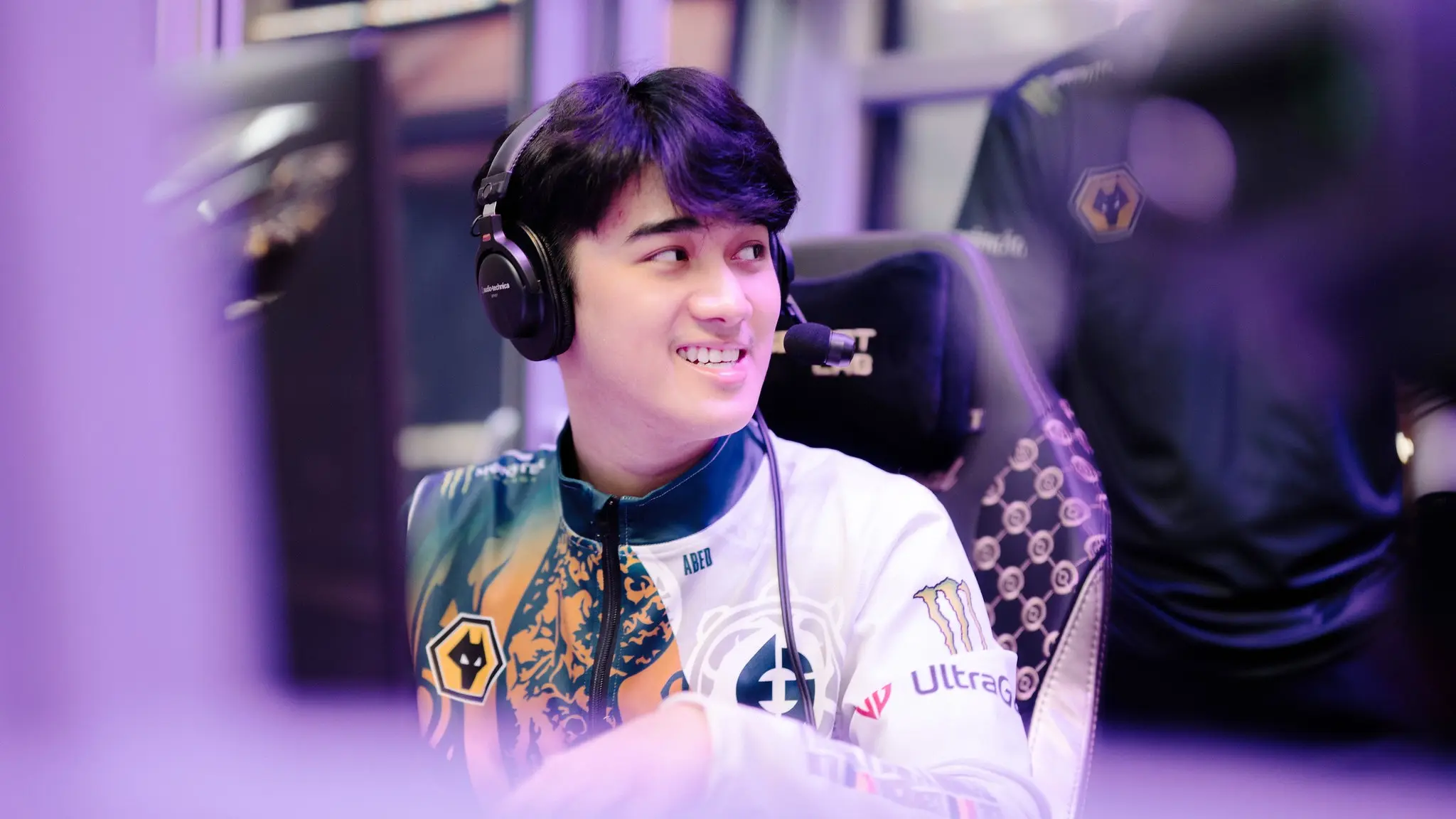 Photo of Abed at The International 2021