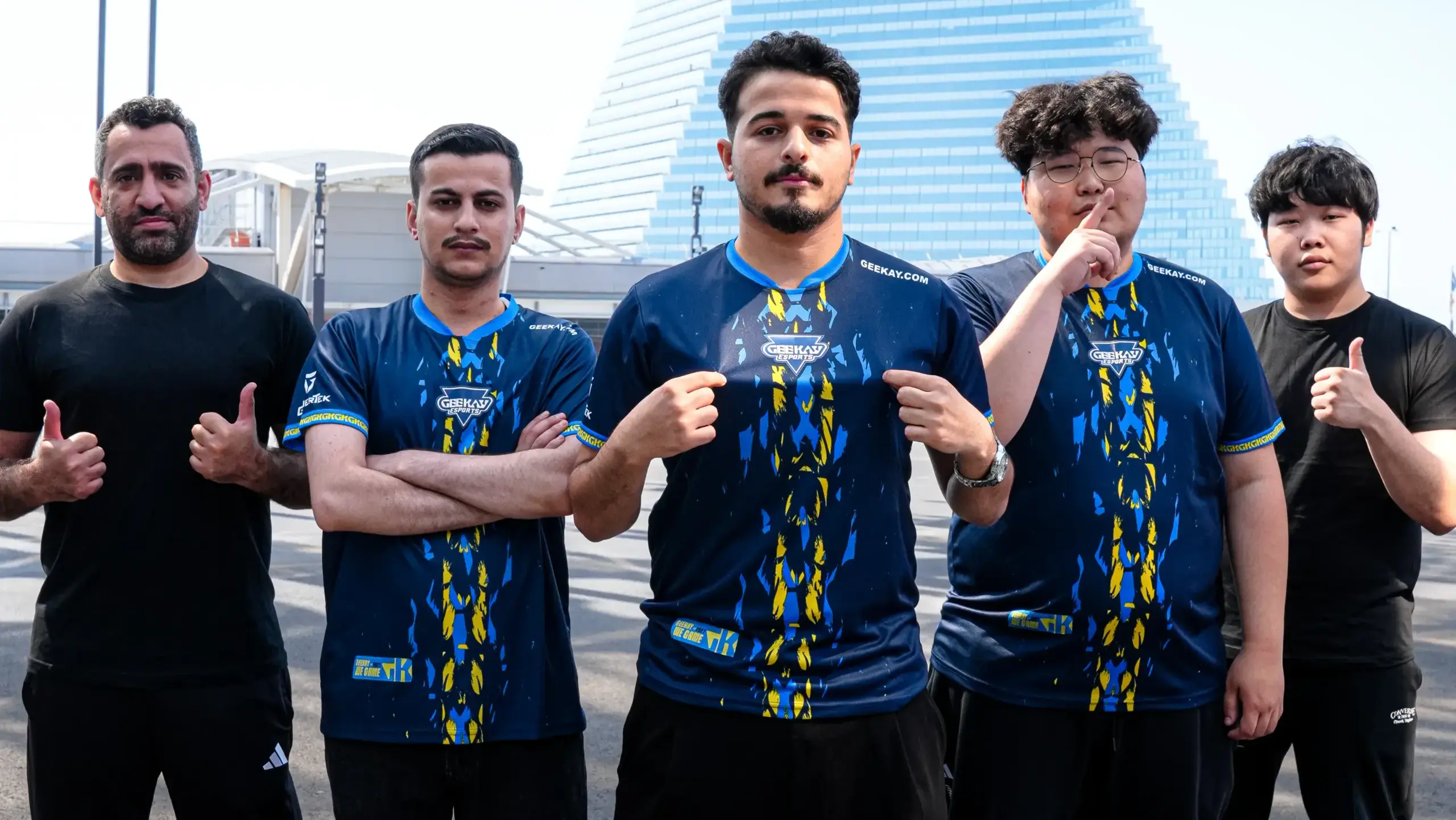 Geekay Esports’ MLBB players