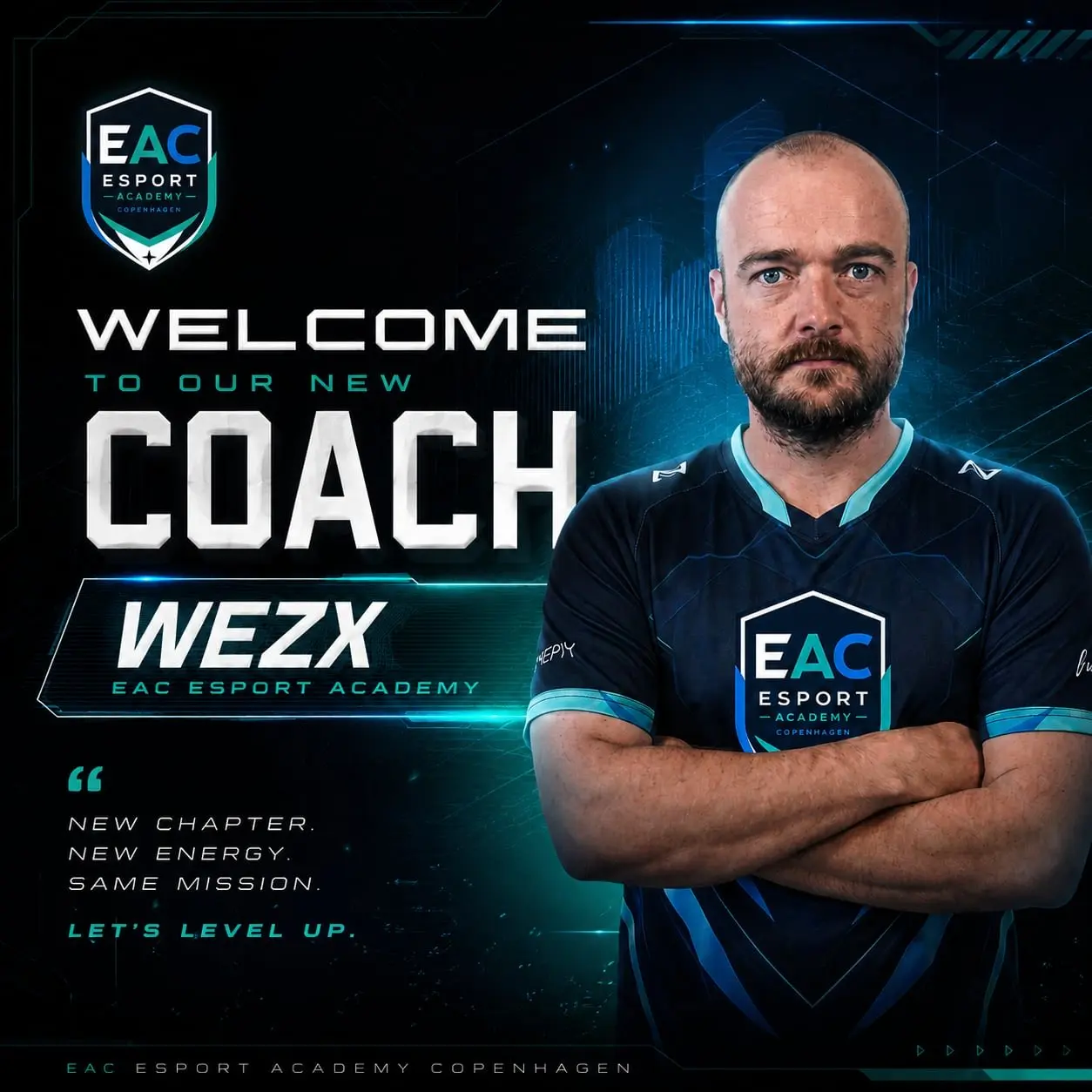 Photo of wezx courtesy of Esport Academy Copenhagen