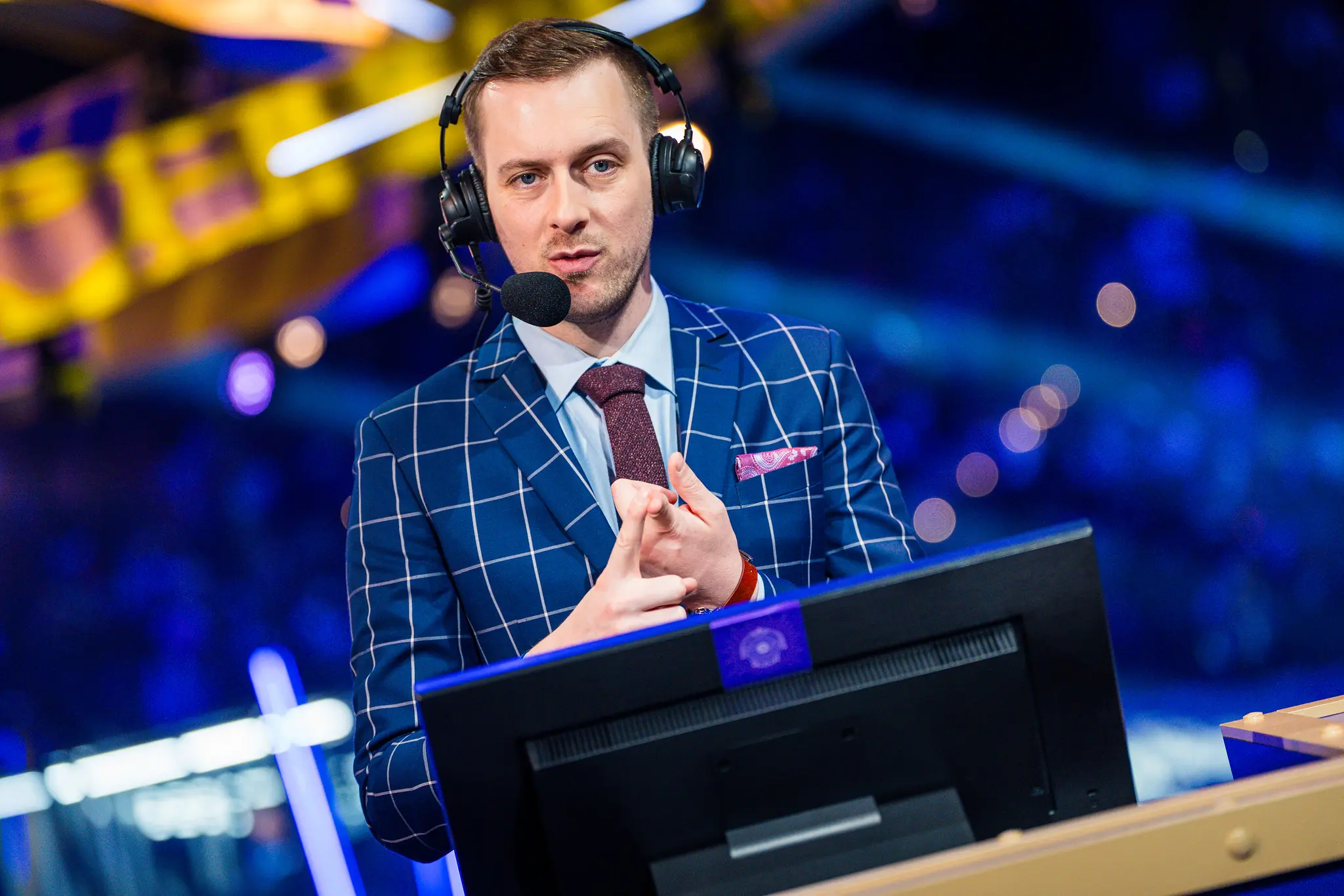Photo of Kevin “Purge” Godek from The International 2025