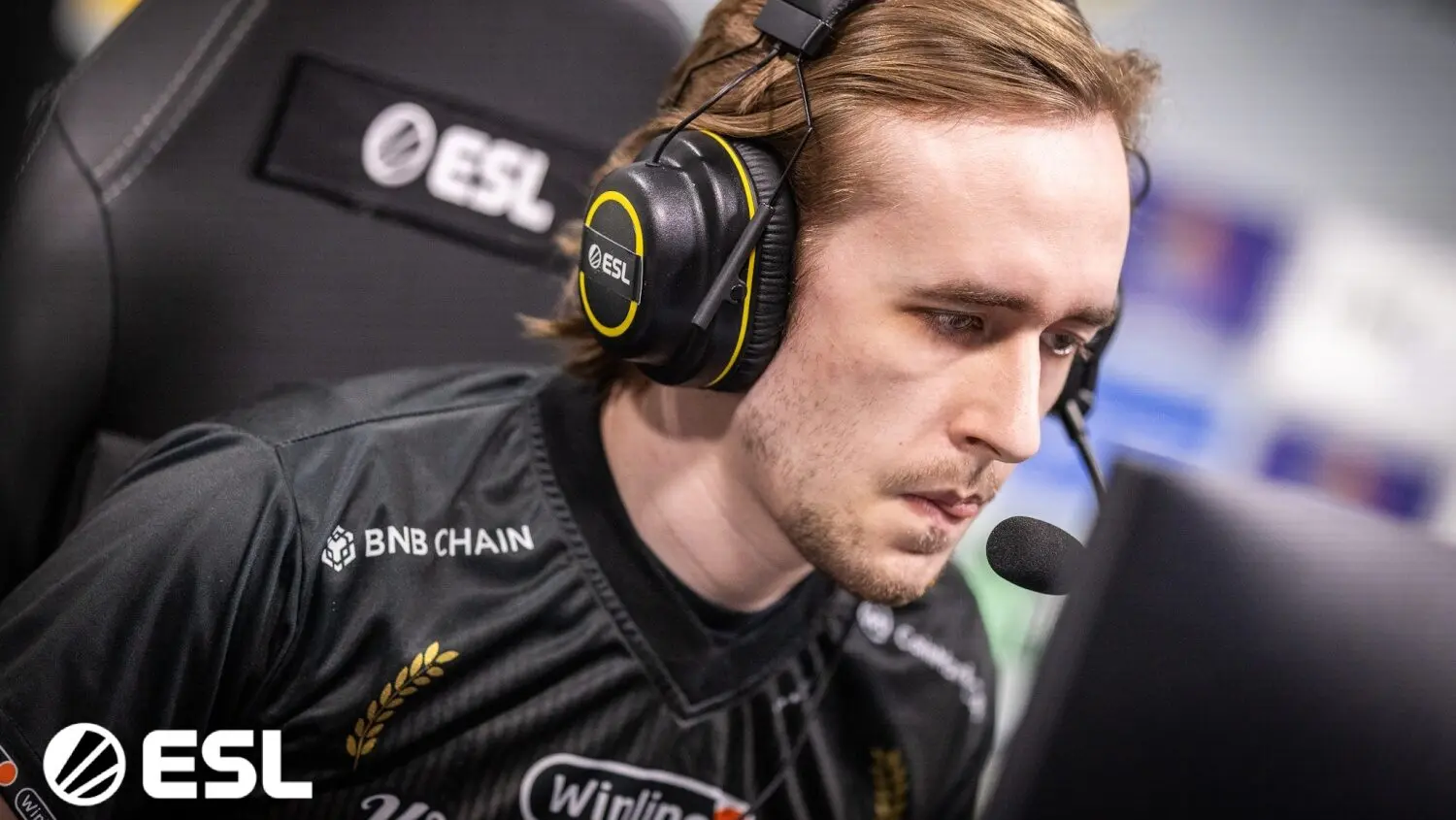 Quinn is competing for Gaimin Gladiators at ESL One Birmingham 2024.