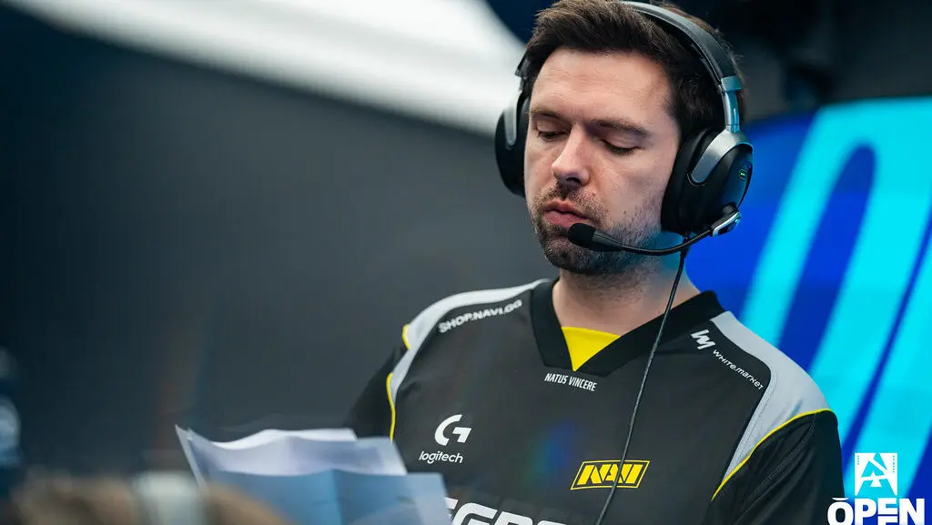 Natus Vincere coach Andrei “B1ad3” Gorodensky