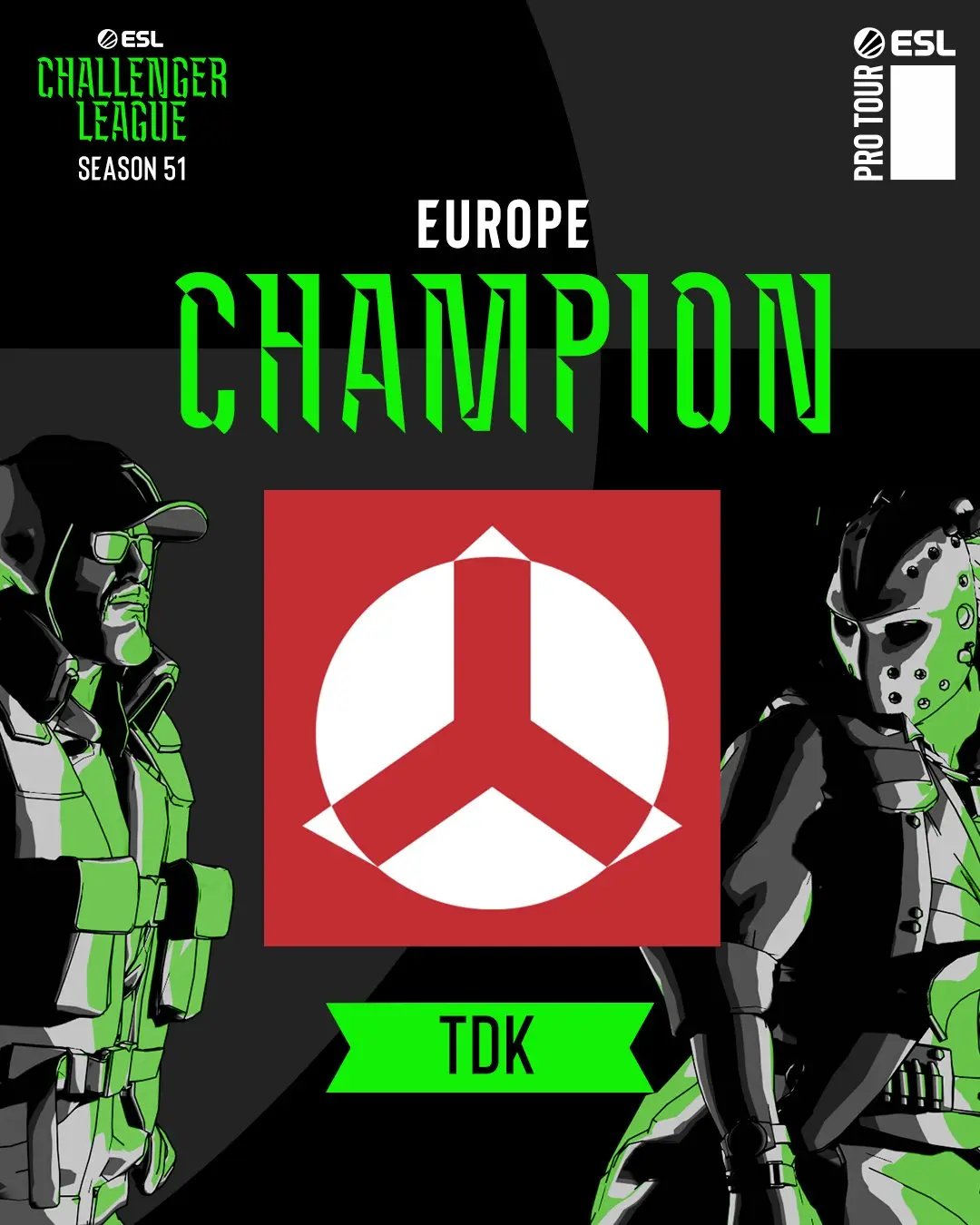 ESL image: TDK has qualified for EPL 24