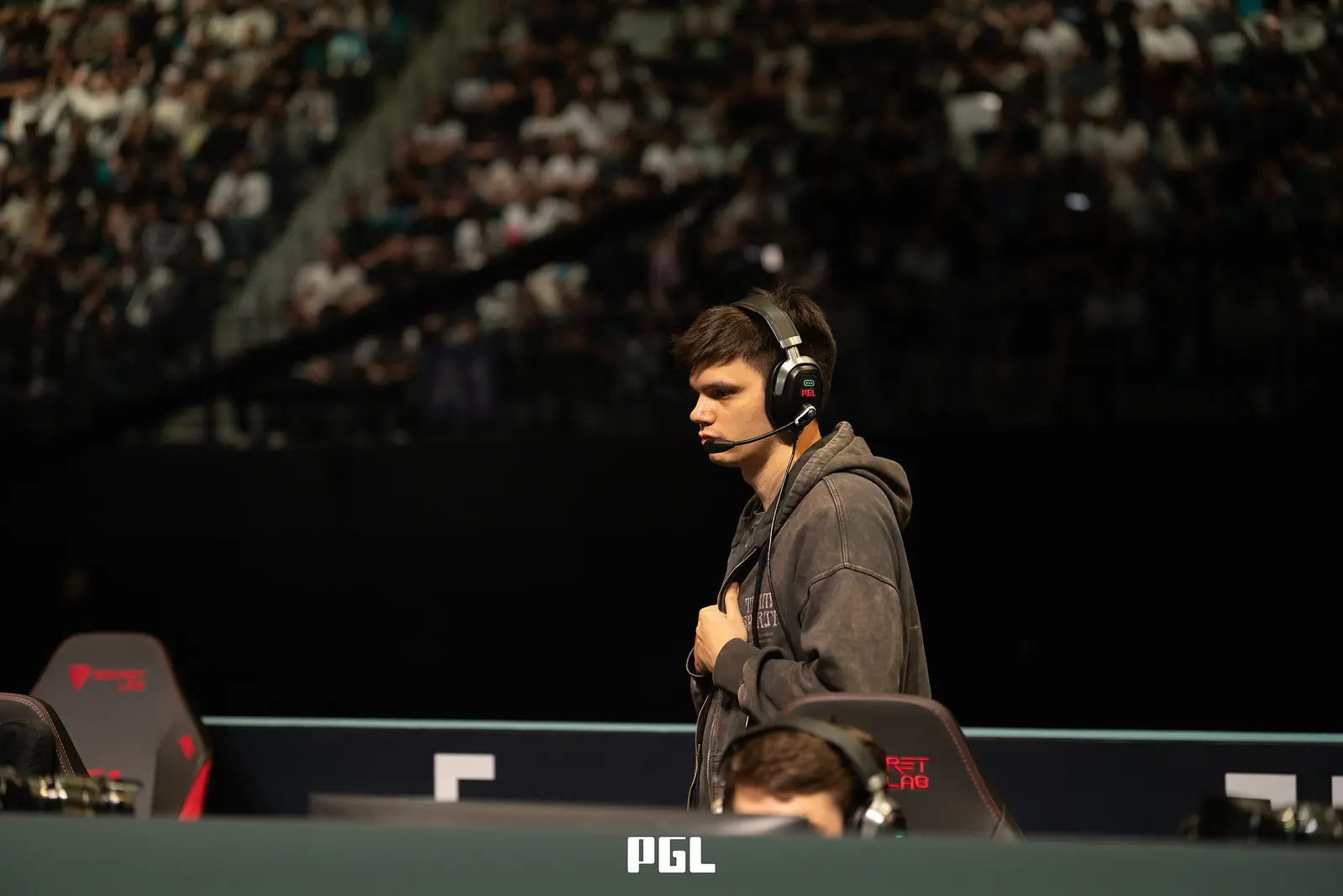 Team Spirit coach Dmitry “S0tF1k” Forostyanko.