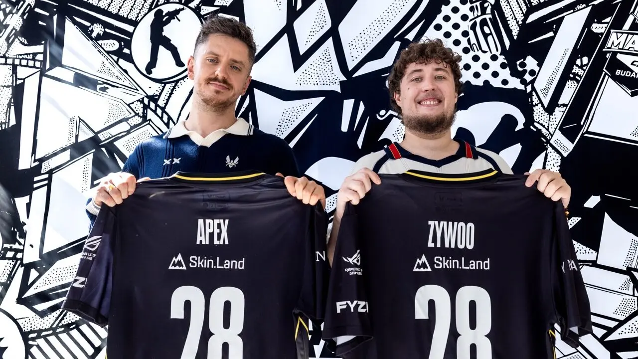 Photo of apEX and ZywOo