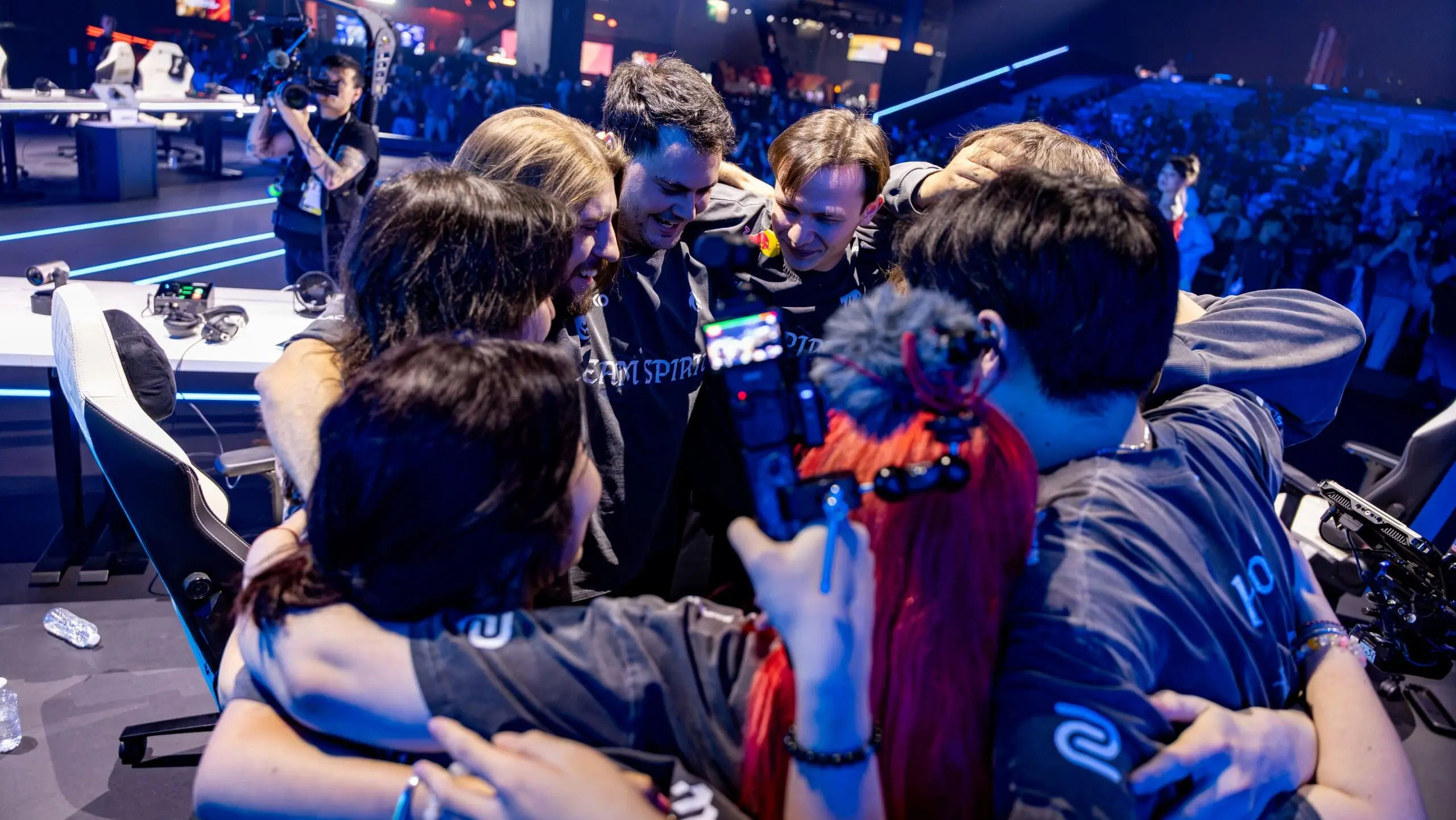 Team Spirit after winning the MSC 2026