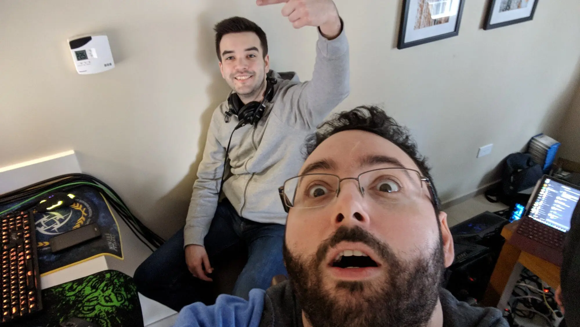 Photo from the official We Say Things Patreon page.