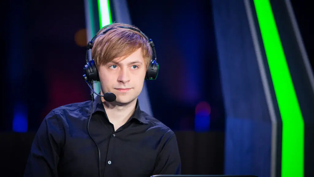 A photo of Yaroslav “NS” Kuznetsov at The Frankfurt Major 2015