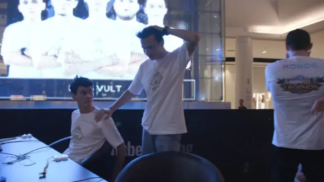 SAWO and Sunset Lover competing at the M1 Russian Qualifier