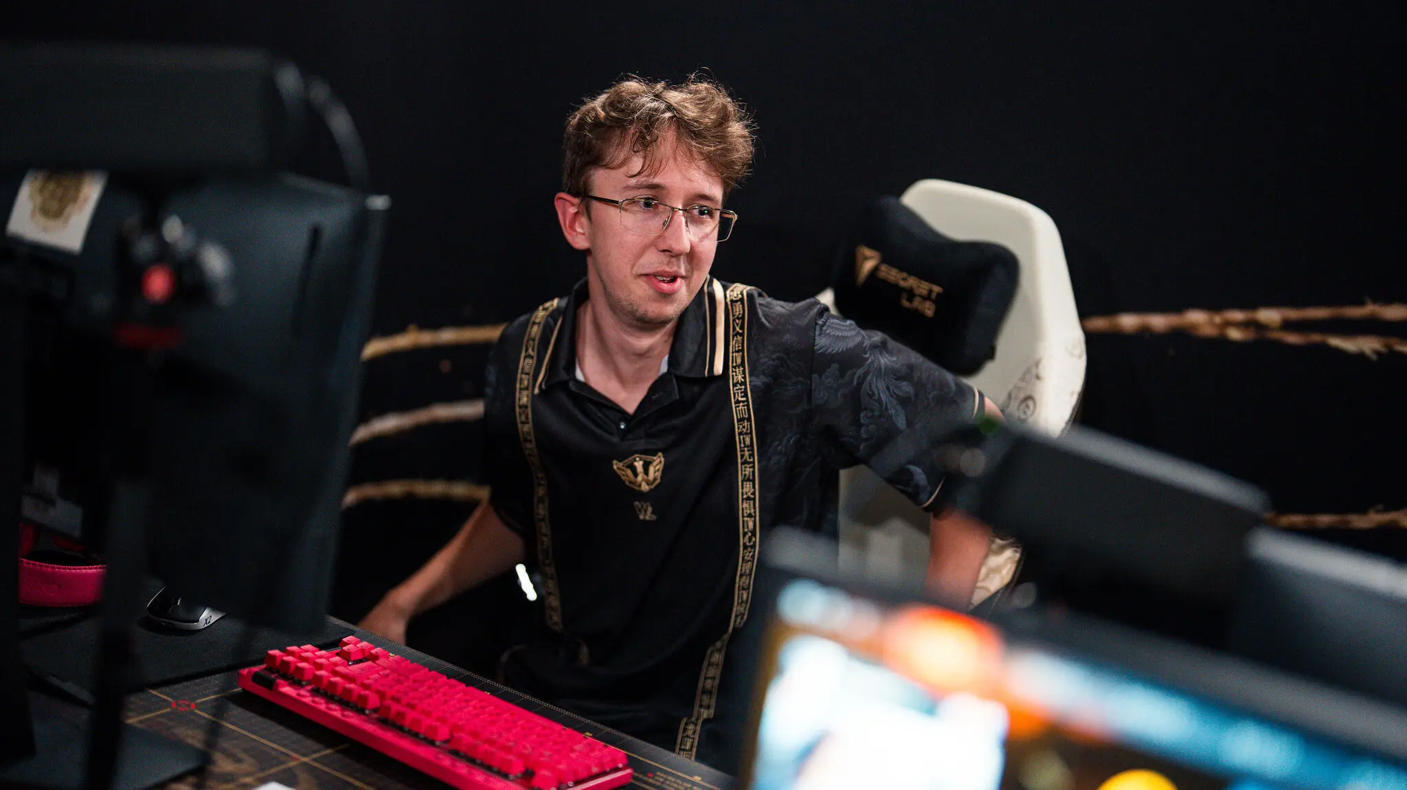 A photo of Ari at The International 2026.