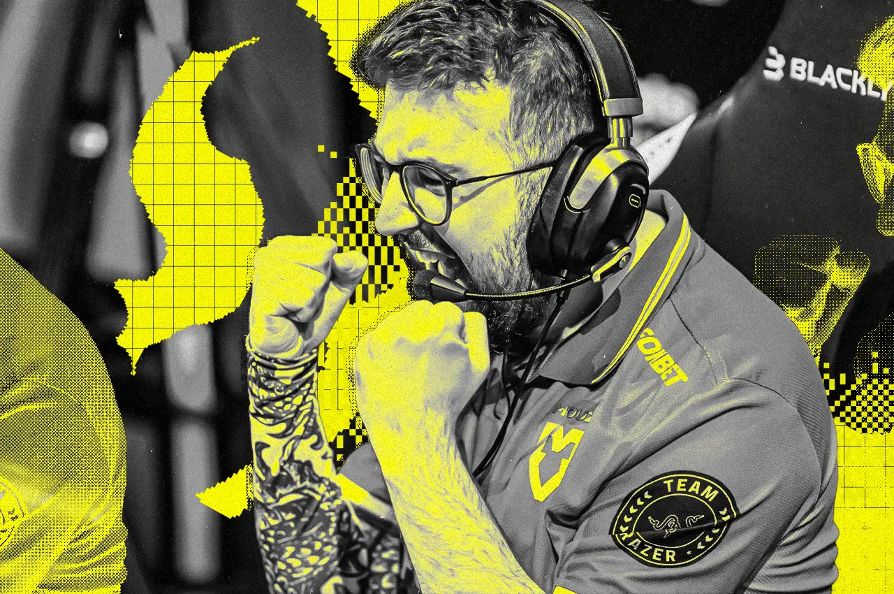 Graphic for the OFFSTAGE article on MOUZ’s victory in the BLAST Bounty Summer 2026 final
