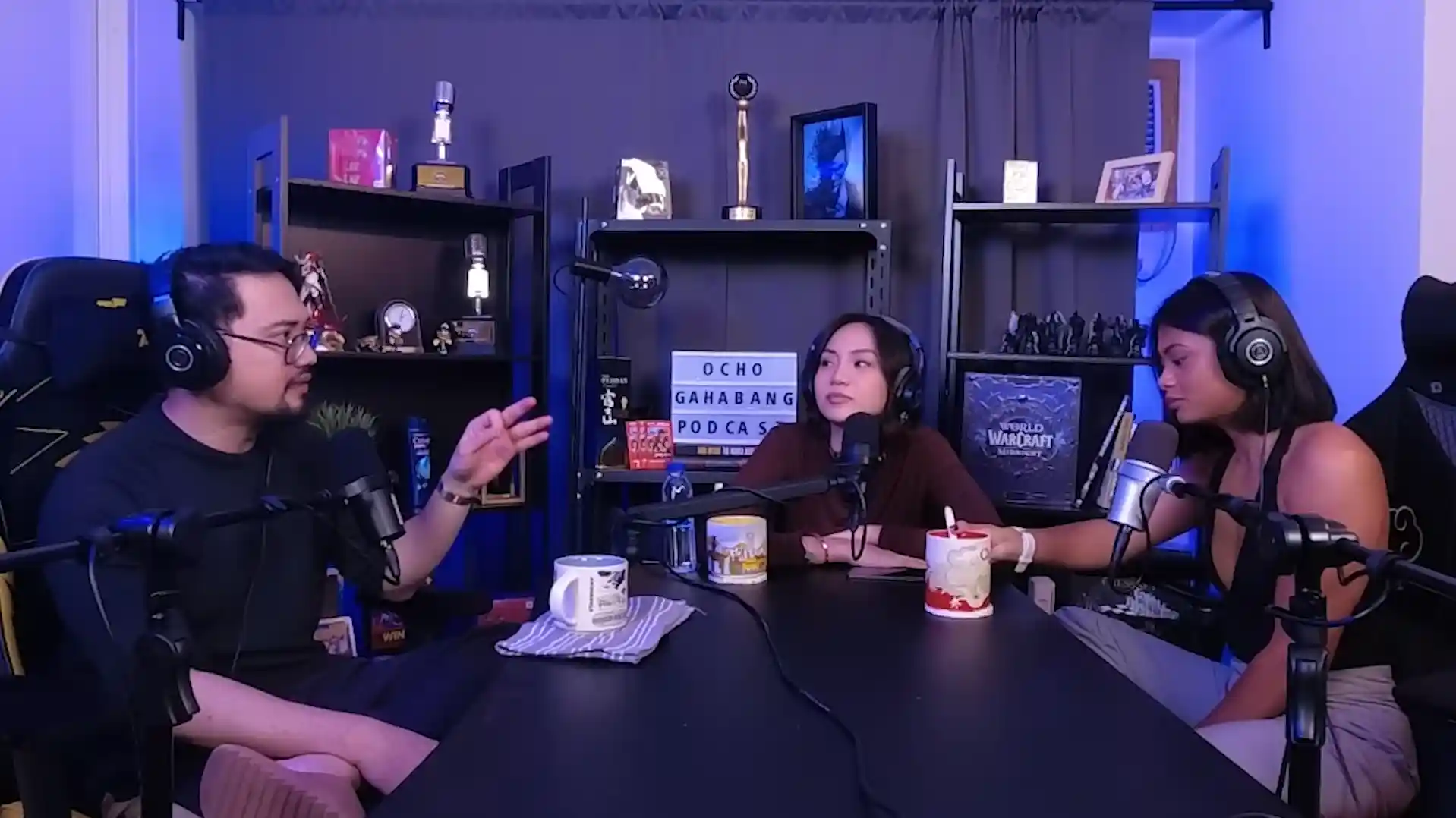 Thea, Denisse, and Wolf on the 8G podcast
