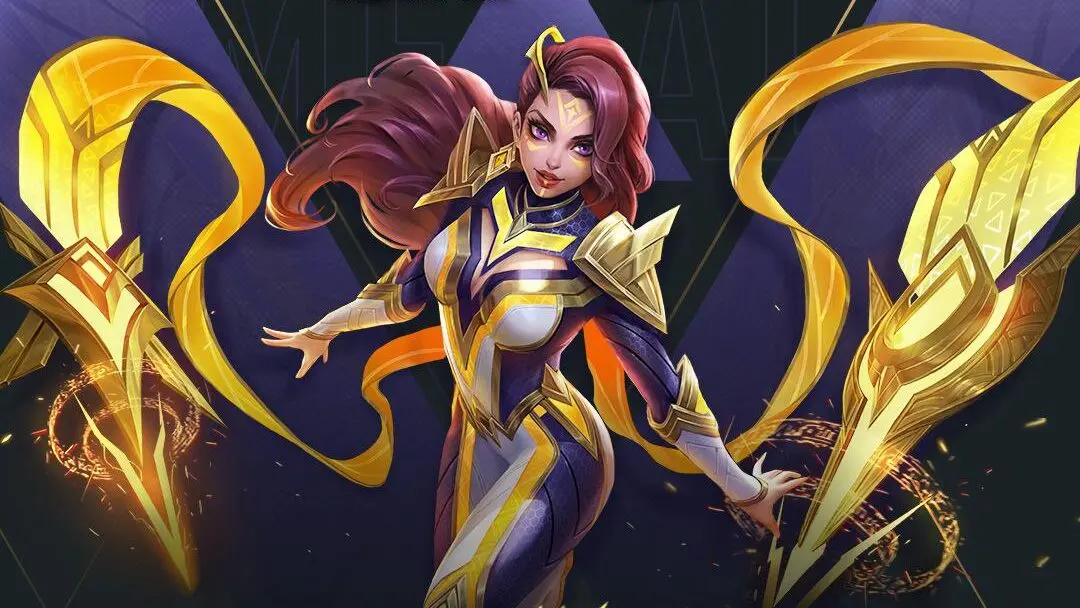Artwork of Esmeralda from Mobile Legends: Bang Bang.