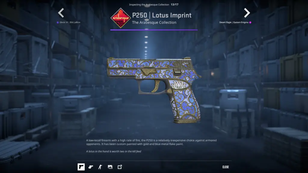 P250 | Lotus Imprint