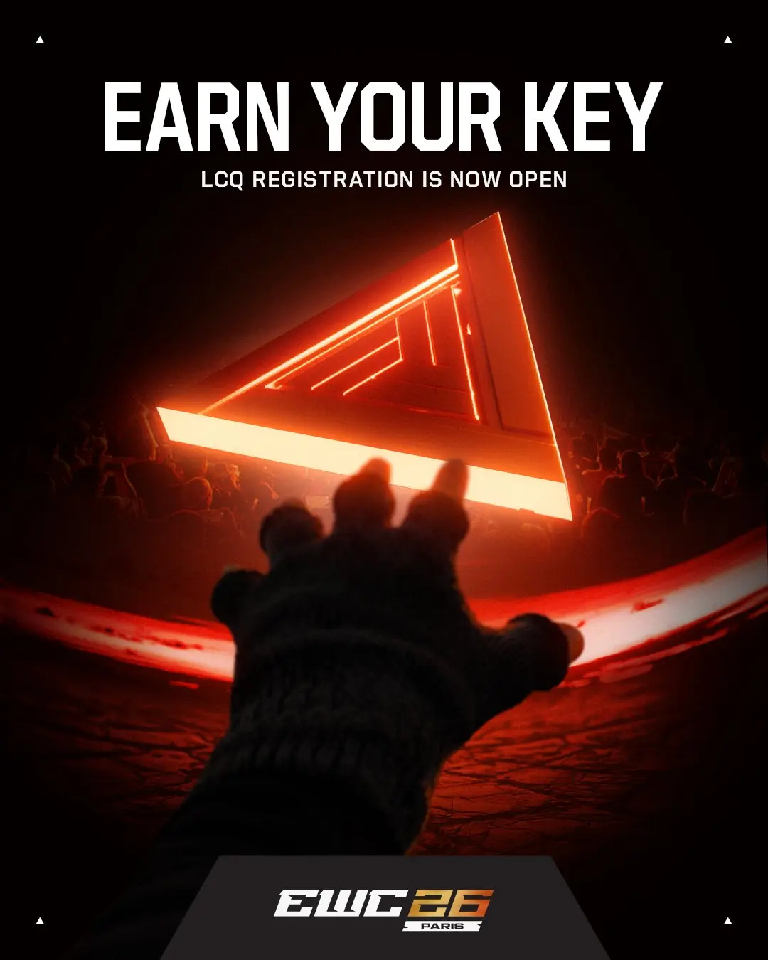 Image announcing the Esports World Cup 2026 qualifiers