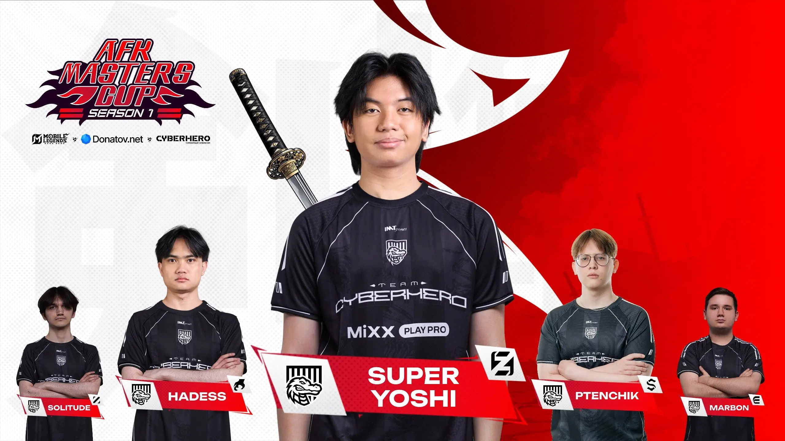 Announcement of Cyber Hero’s invitation to the AFK Masters Cup