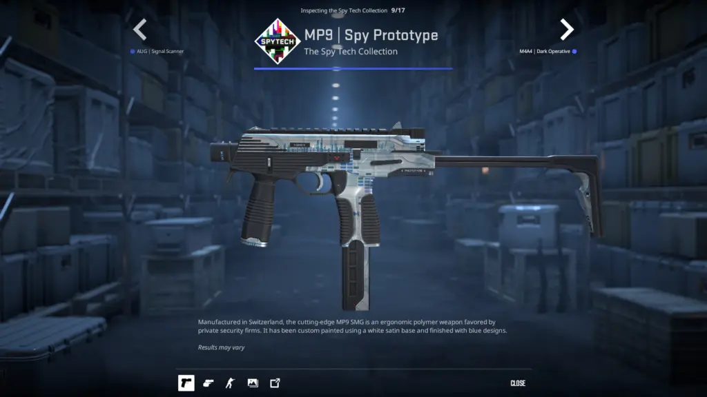 MP9 | Spy Prototype