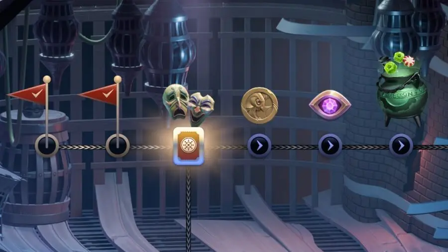 Interactive Map for “The Dark Carnival” in Dota 2