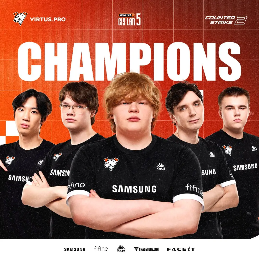 Virtus.pro’s victory photo