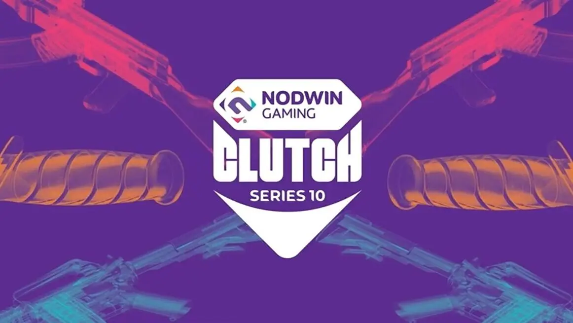 The NODWIN Clutch Series #10 logo.