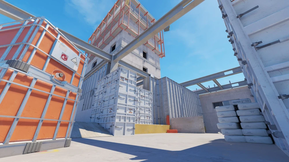 The Vertigo map in Counter-Strike 2.