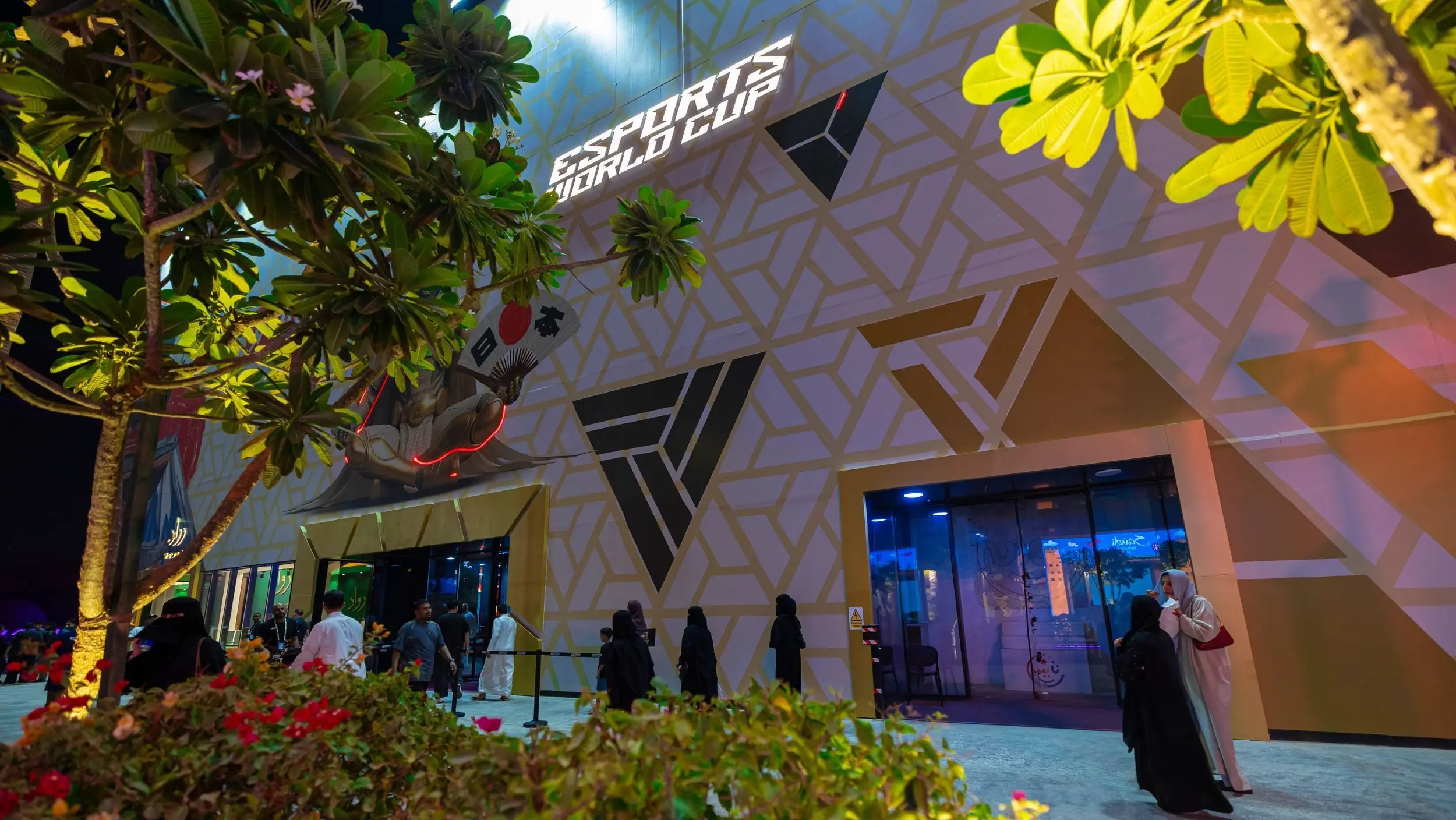 Photos from the Esports World Cup venue